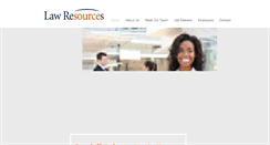 Desktop Screenshot of lawresources.com